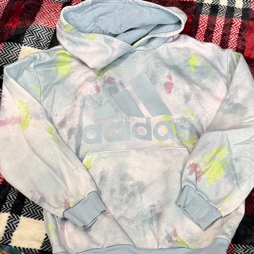 Adidas Pastel Tie-Dye Hoodie